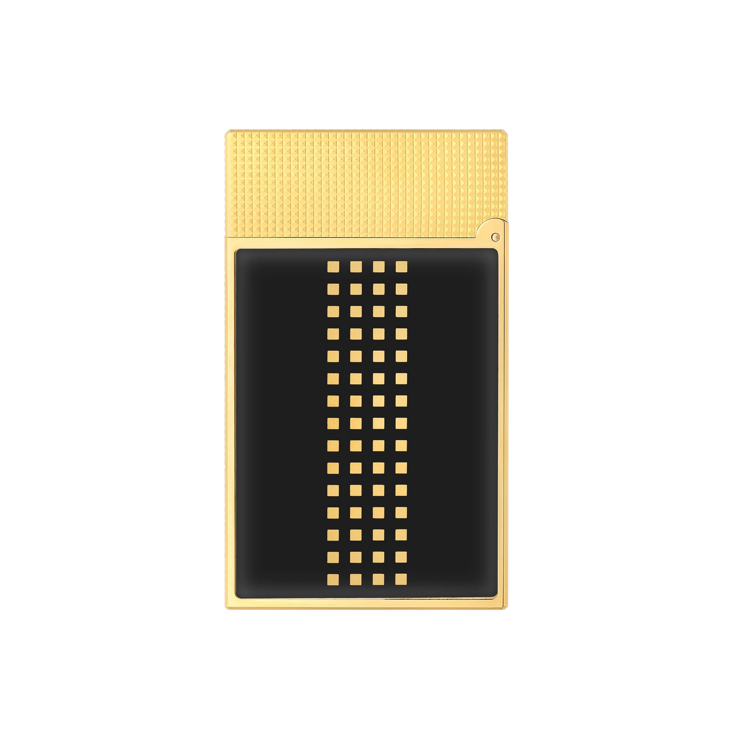 ST DUPONT LE GRAND LACQUERED LIGHTER BEHIKE 15 ANNIVERSARY BLACK GOLD