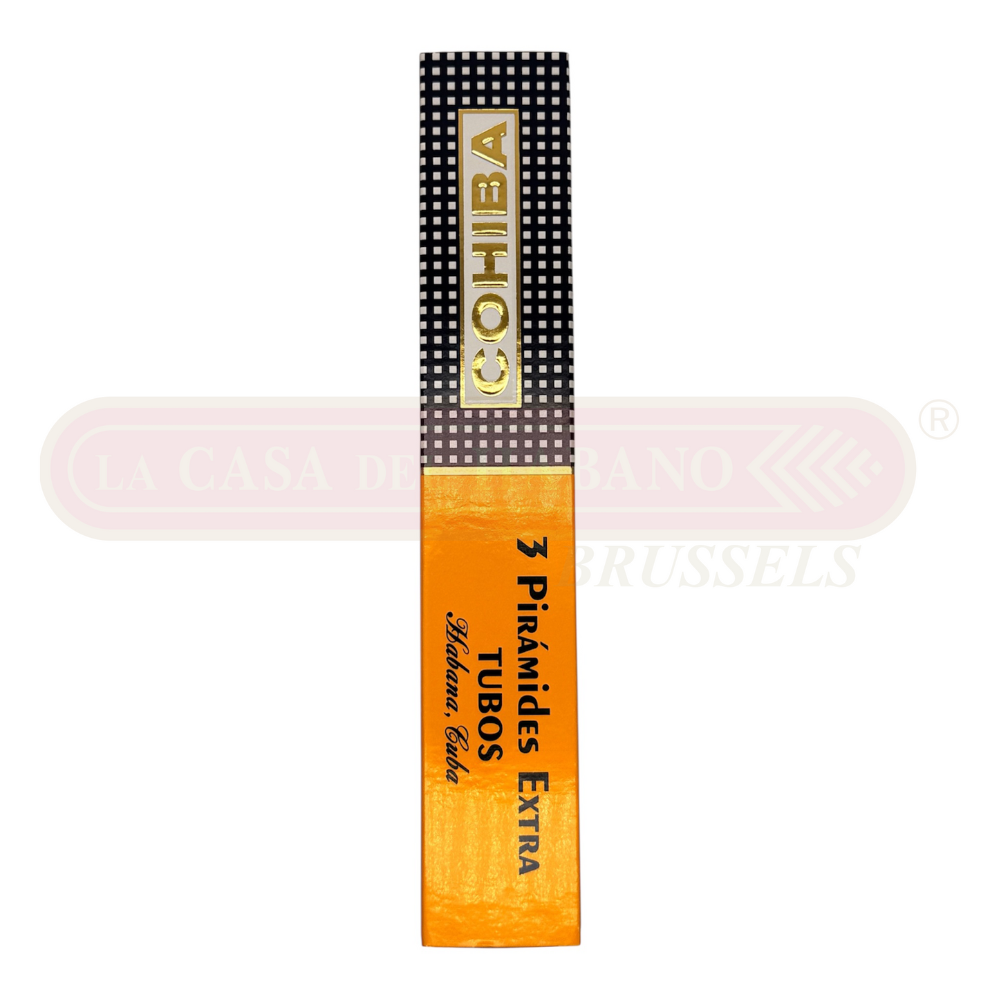 COHIBA PIRAMIDES EXTRA TUBOS PACK OF 3