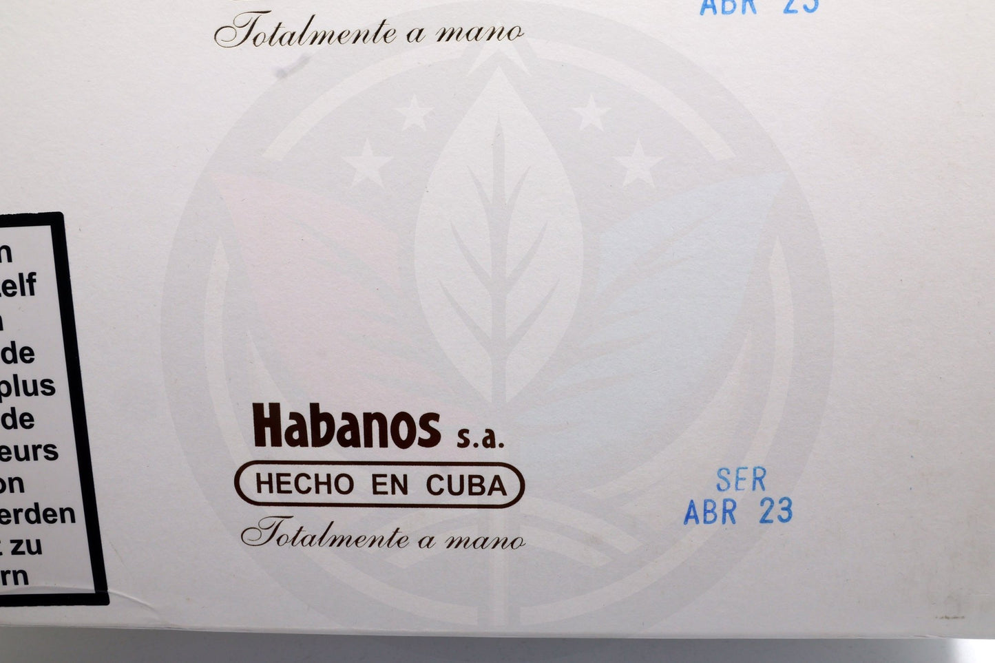 JUAN LOPEZ SELECCION ESPECIAL LCDH LA CASA DEL HABANO