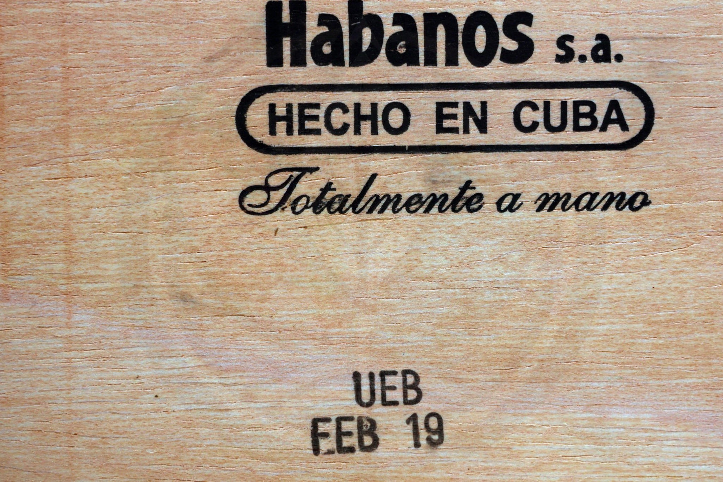PARTAGAS LUSITANIAS 2019