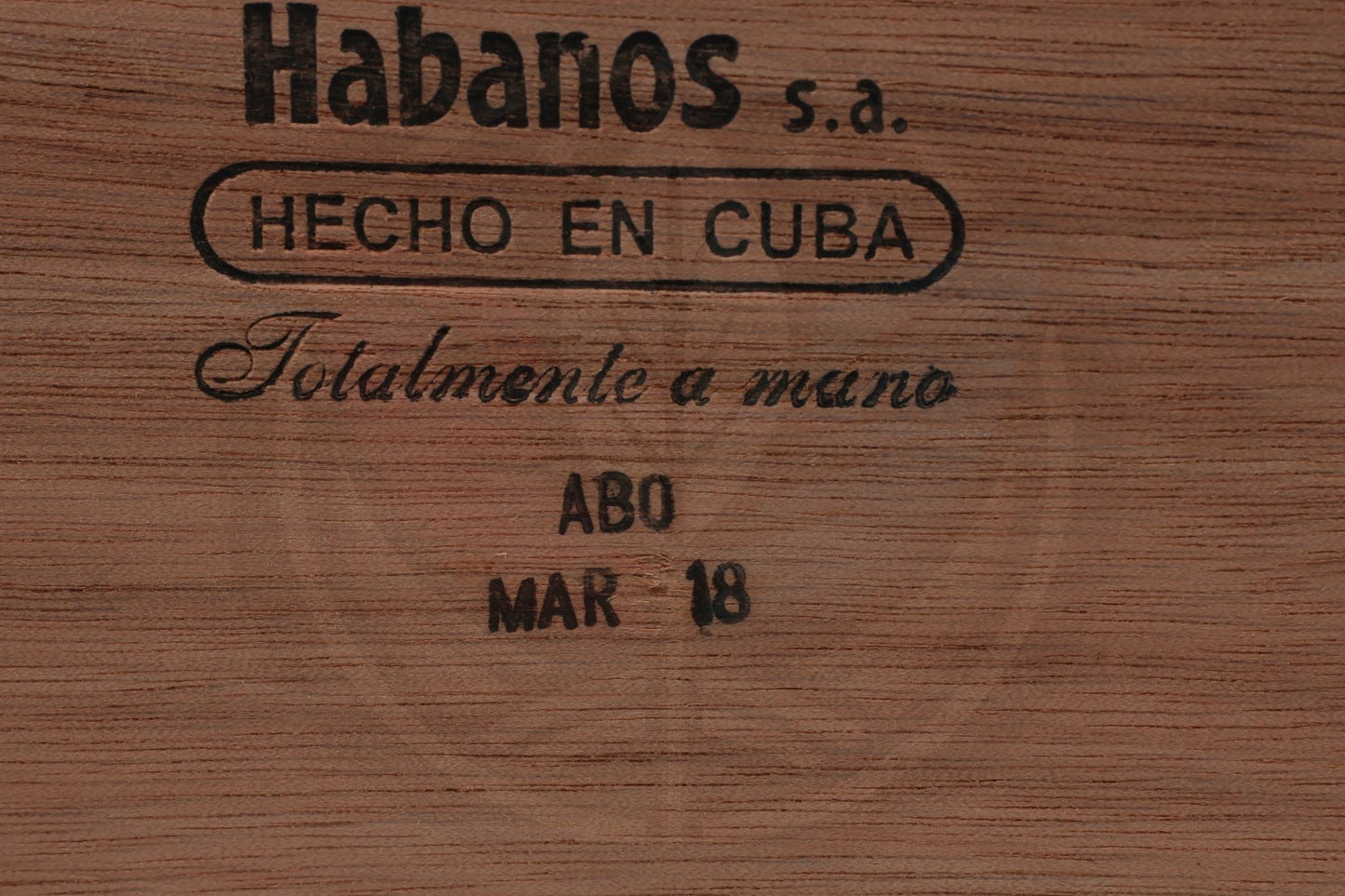 PARTAGAS SERIE D N 5 AGED 2018