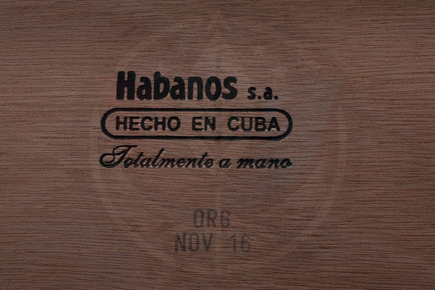 PARTAGAS SERIE D N 6 AGED 2016