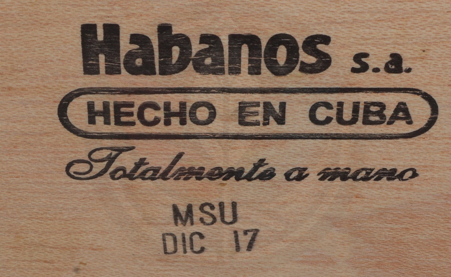 RAMON ALLONES SUPERIORES LCDH AGED 2017 LA CASA DEL HABANO