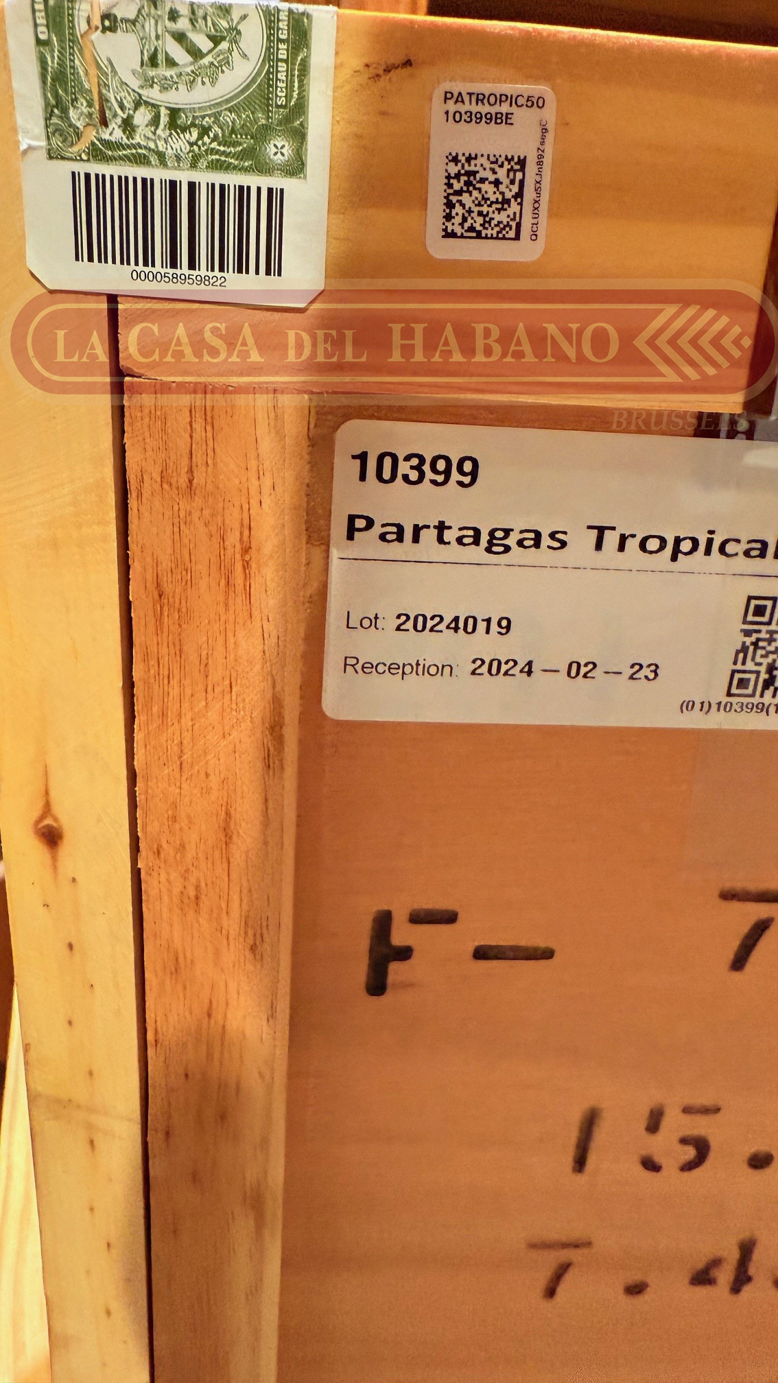 PARTAGAS TROPICALES 175 ANIVERSARIO HUMIDOR